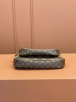 Louis Vuitton LV Multi Pochette Handle Fabric Green Handbags Monogram - Image 4