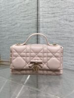 Dior My Dior Mini Bag in Soupir Pink Cannage Lambskin - Image 2