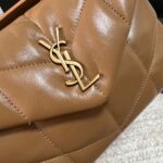 SAINT LAURENT LOULOU TOY PUFFER In Lambskin - Image 4