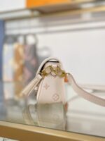 Louis Vuitton Nano Diane bag in cream Monogram Empreinte - Image 5