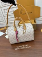 Louis Vuitton Speedy Soft 30 Lucky bag in Monogram Dune canvas - Image 2