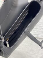Dior Saddle Bag in Black with Black Hardware - Image 6
