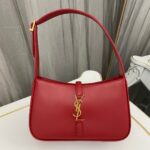 Saint Laurent  le 5 a 7 mini hobo bag – Red