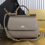 Dolce & Gabbana Small Sicily handbag in dauphine calfskin