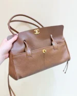 Chanel Grained Calfskin Stitched Urban Essentials Small Shopping Bag - Image 2