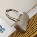 Prada Medium Leather Top-Handle Bag - Image 6