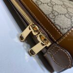 Gucci GG Supreme Canvas Horsebit 1955 Small Top Handle Bag - Image 7