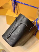 LV NEVERFULL MM 32 BLACK EMBOSSED COWHIDE LEATHER - Image 4