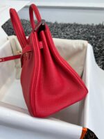 HN 25CM RED TOGO LEATHER GOLD HARDWARE - Image 4