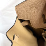 HN 25CM BEIGE TOGO LEATHER GOLD HARDWARE - Image 9