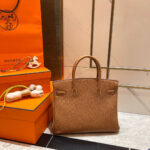 HN 30CM GOLD TOGO LEATHER GOLD HARDWARE - Image 3