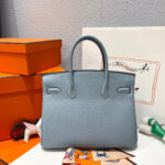 HN 30CM CLOUD BLUE TOGO LEATHER SILVER HARDWARE - Image 3