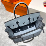 HN 30CM CLOUD BLUE TOGO LEATHER SILVER HARDWARE - Image 9