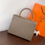 HN 28CM ETAIN EPSOM LEATHER GOLD HARDWARE - Image 3