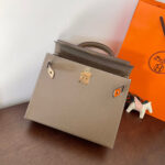 HN 28CM ETAIN EPSOM LEATHER GOLD HARDWARE - Image 4