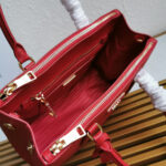 MEDIUM GALLERIA 28 RED SAFFIANO LEATHER - Image 6