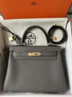 HM KELLY 28CM ETAIN TOGO GOLD HARDWARE - Image 2