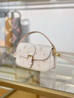 Louis Vuitton Nano Diane bag in cream Monogram Empreinte - Image 2