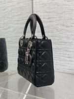DIOR LADY DIOR SMALL BLACK SLIVER HARDWARE - Image 3