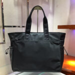 SHOPPING BAG 40 IN BLACK NYLON FABRIC - Image 3