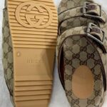GUCCI monogram canvas slide sandals - Image 5