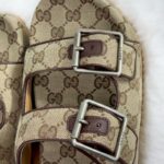 GUCCI monogram canvas slide sandals - Image 6