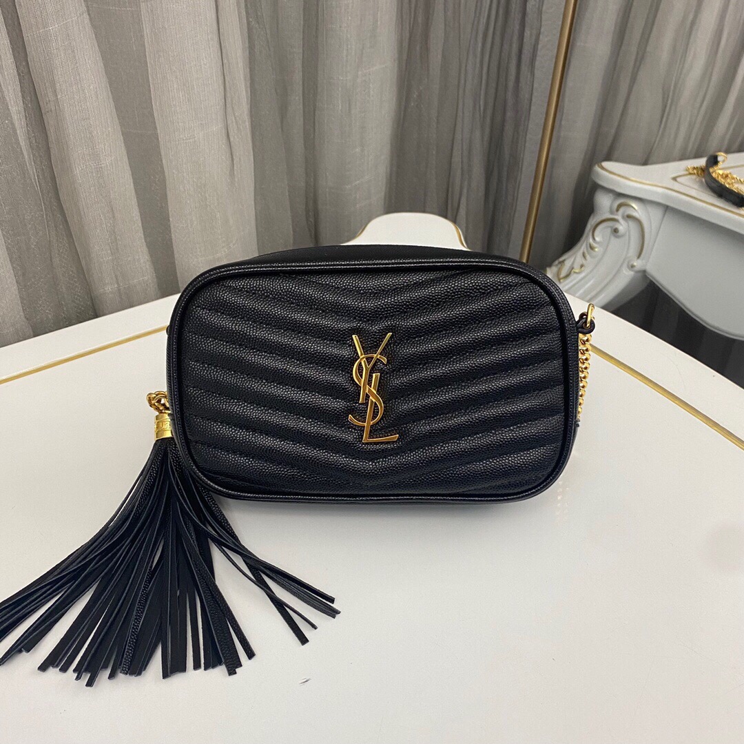 176a0e83.jpg Saint Laurent Lou Mini Bag With Tassel David Jones - Image 1