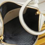 Prada Leather Darling Top-Handle Bag - Image 4