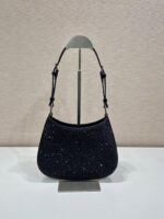 Prada Cleo crystal-embellished Shoulder Bag - Image 4