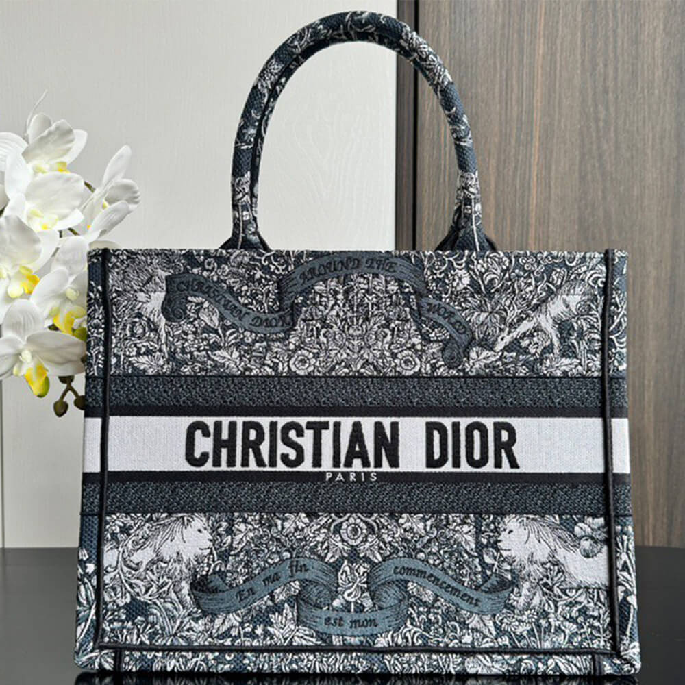 2-499.jpg Dior Medium Dior Book Tote - Image 1