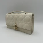 Dior My Dior Mini Bag in latte Cannage lambskin - Image 2