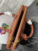 PRA GALLERIA 32 BAG IN BRONZE ORANGE SAFFIANO LEATHER - Image 7