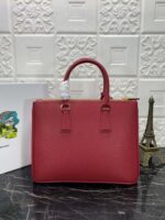 PRA GALLERIA 32 BAG IN CHERRY RED SAFFIANO LEATHER - Image 3