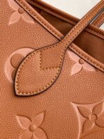 LV NEVERFULL MM 32 BROWN MONOGRAM EMPREINTE LEATHER - Image 5