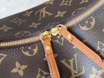 LV 25S LOOP HOBO 38 IN BROWN MONOGRAM COATED CANVAS GOLD HARDWARE - Image 7