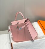 HN 25CM IN ROSE SAKURA EPSOM SILVER HARDWARE - Image 2