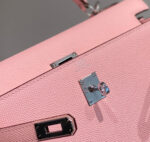 HN 25CM IN ROSE SAKURA EPSOM SILVER HARDWARE - Image 6
