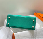 HN 25CM IN VERT VERTIGO EPSOM GOLD HARDWARE - Image 4