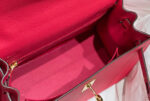 HN 25CM IN ROSE TYRIEN EPSOM GOLD HARDWARE - Image 5