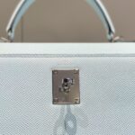 HN 28CM IN BLUE BRUME EPSOM PALLADIUM HARDWARE - Image 7