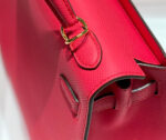 HN 28CM IN ROSE TYRIEN SWIFT CALFSKIN GOLD HARDWARE - Image 6