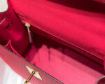 HN 28CM IN ROSE EPSOM GOLD HARDWARE - Image 5