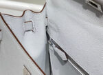 HN 28CM IN GRIS PERLE EPSOM CALFSKIN PALLADIUM HARDWARE - Image 6