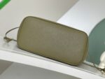 LV NEVERFULL MM KHAKI CREAM MONOGRAM EMPREINTE LEATHER - Image 3