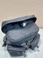 CROSSBODY BAG 29 IN BLACK RE-NYLON AND CALFSKIN TRIM - Image 4