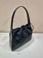 LARGE DRAWSTRING BAG 37 IN BLACK RE-NYLON - Image 3