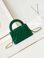 CHANEL KELLY MINI 19 BAG IN GREEN FOREST CALFSKIN - Image 2