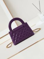 CHANEL KELLY MINI 19 BAG IN INDIGO PURPLE CALFSKIN - Image 2