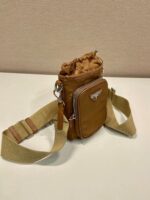 PHONE BAG 18 IN SEPIA BROWN RE-NYLON - Image 4