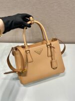GALLERIA TOP HANDLE BAG 32 IN OFF WHITE SAFFIANO LEATHER - Image 2